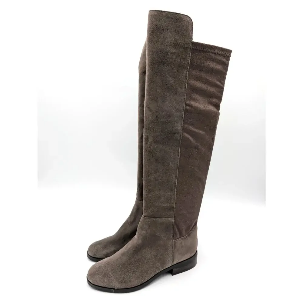 Lucky Brand Calypso Over the Knee Boots Women's Cappuccino Size US6M EU36.5
